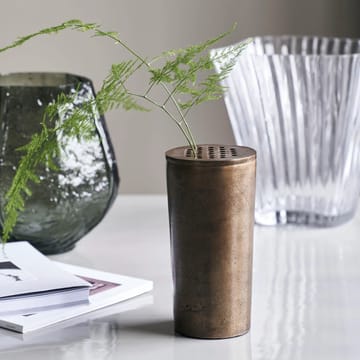 Flow vase 18 cm - Antik messing - House Doctor