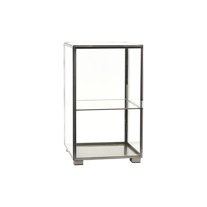 House Doctor udstillingsskab 25x41 cm - Glas med zinkfinish - House Doctor