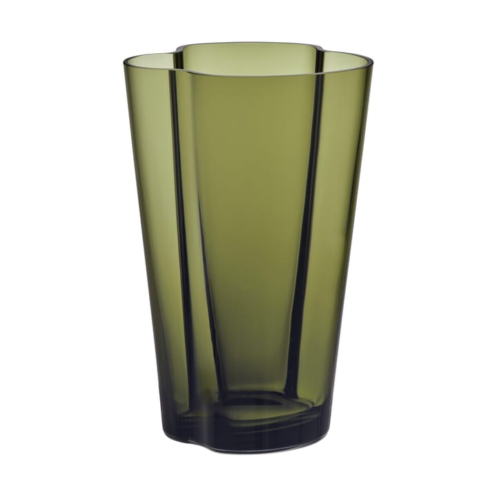 Alvar Aalto vase mosgrøn - 220 mm - Iittala