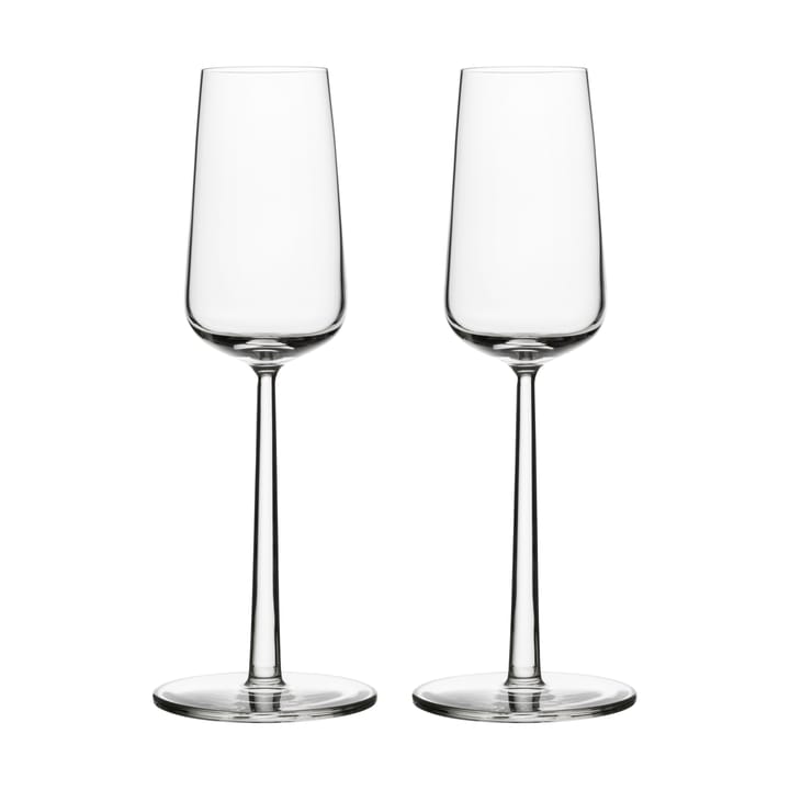 Champagneglas Essence 2 stk - klar 2 stk - Iittala