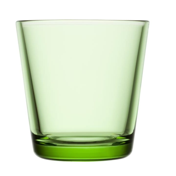 Kartio glas 21 cl 2 stk, æblegrøn Iittala