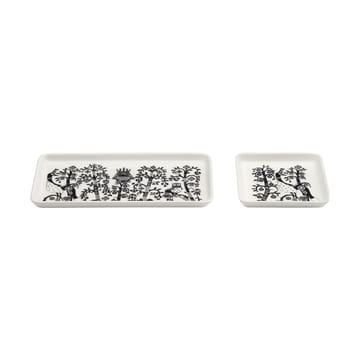 Taika tallerken 12x12 cm - Sort - Iittala