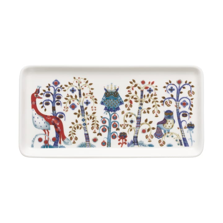 Taika tallerken 12x24 cm - Hvid - Iittala