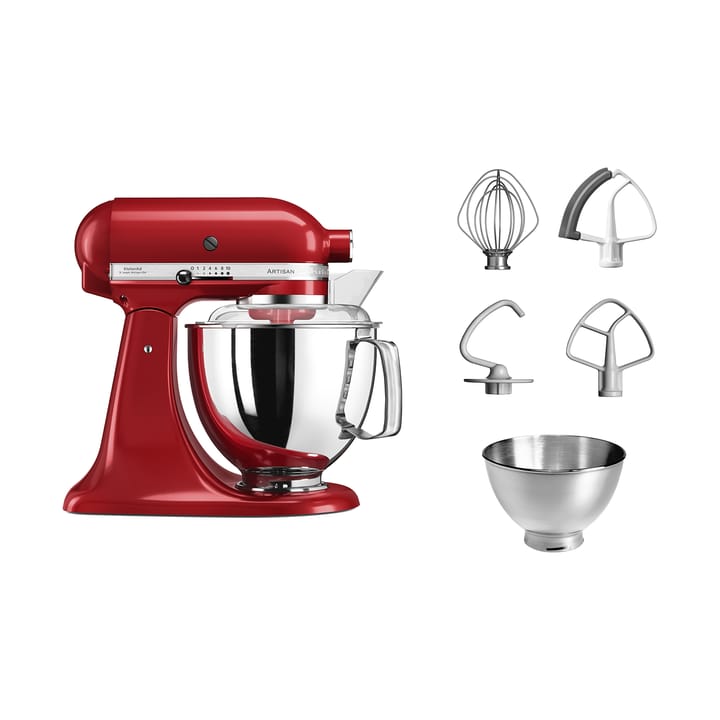 Artisan 5KSM175 køkkenmaskine med ekstra tilbehør 4,8 L - Empire red - KitchenAid