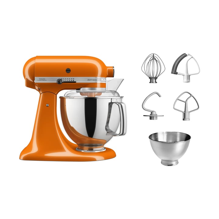 Artisan 5KSM175 køkkenmaskine med ekstra tilbehør 4,8 L - Honey - KitchenAid