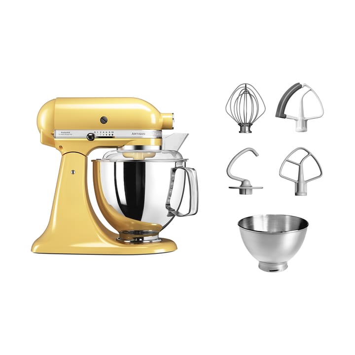 Artisan 5KSM175 køkkenmaskine med ekstra tilbehør 4,8 L - Majestic yellow - KitchenAid