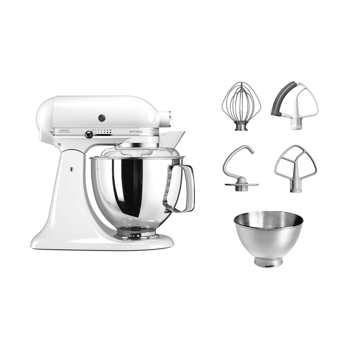 Artisan 5KSM175 køkkenmaskine med ekstra tilbehør 4,8 L - White - KitchenAid