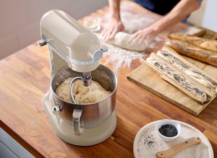 Artisan køkkenmaskine med løftearm 6,6 L - Almond cream - KitchenAid