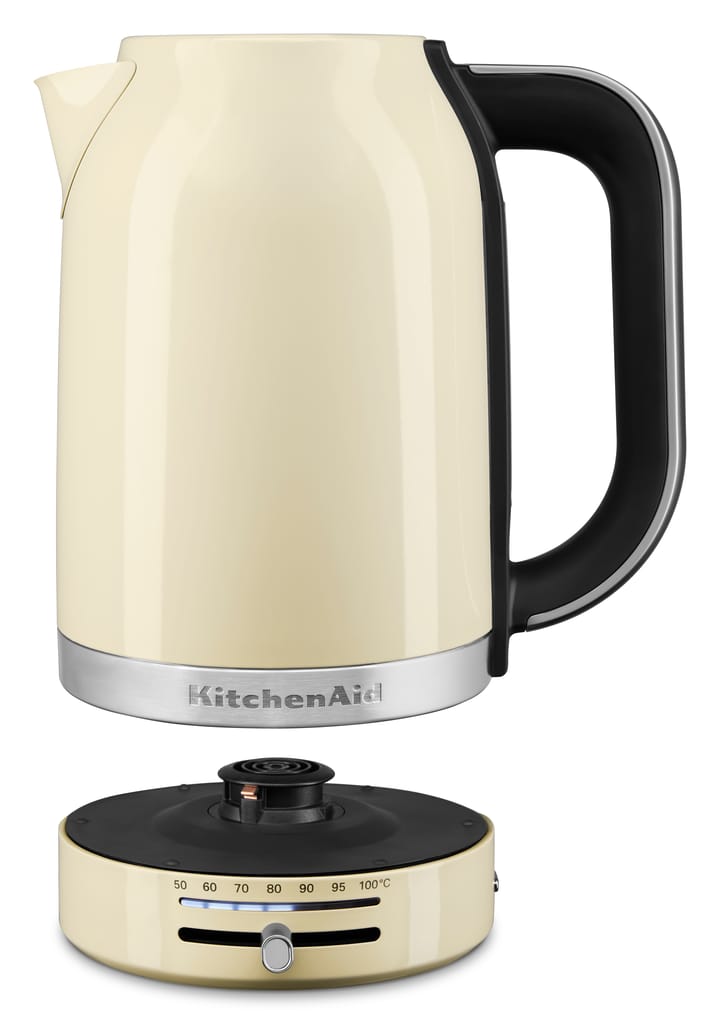 KitchenAid elkedel med temperaturkontrol 1,7 L - Almond cream - KitchenAid