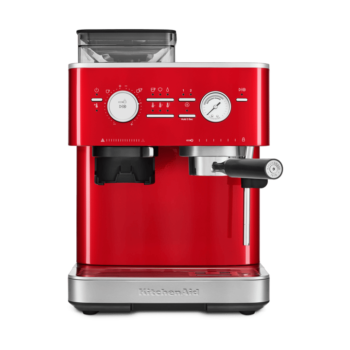 KitchenAid halvautomatisk espressomaskine med kværn - Candy apple - KitchenAid