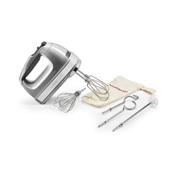 KitchenAid håndmixer med 9 hastigheder 85W - Contour silver - KitchenAid