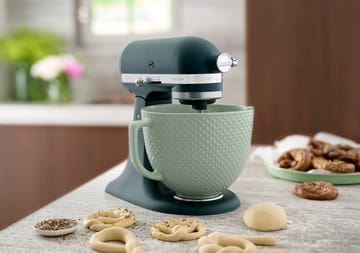 KitchenAid keramikskål med håndtag 4,7 L - Dew drop - KitchenAid