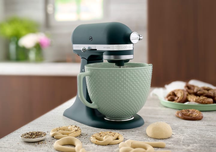 KitchenAid keramikskål med håndtag 4,7 L - Dew drop - KitchenAid