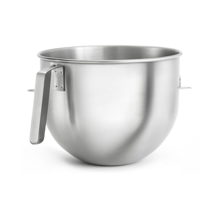 KitchenAid skål rustfrit stål med J-håndtag 6,6 L - Brushed stainless steel - KitchenAid