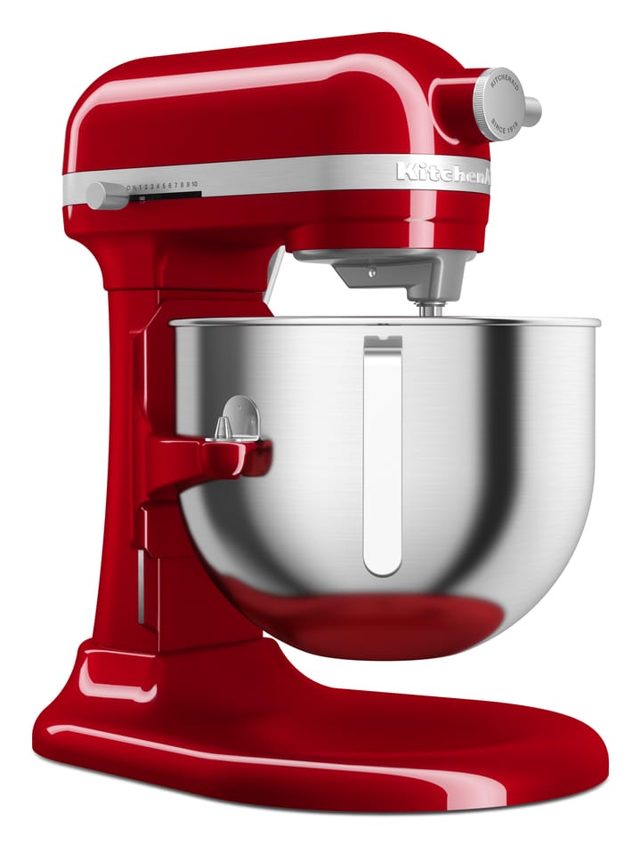 KitchenAid skål rustfrit stål med J-håndtag 6,6 L - Brushed stainless steel - KitchenAid