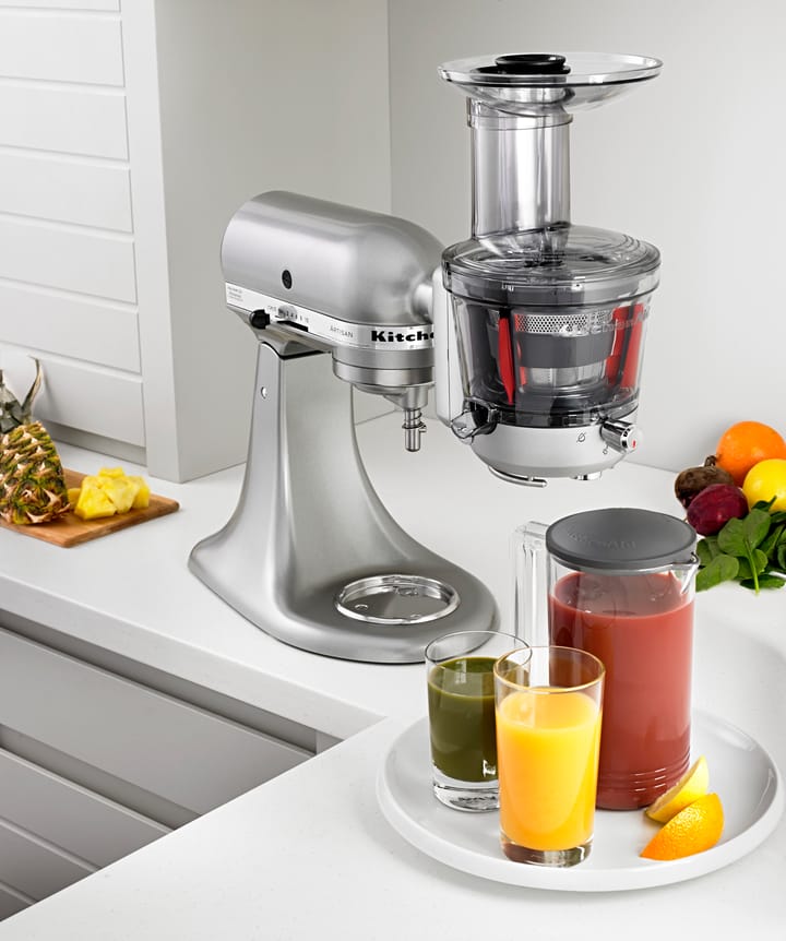 KitchenAid slowjuicer til køkkenmaskine - Silver - KitchenAid