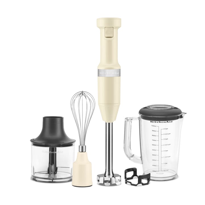 KitchenAid stavblender sæt - Almond cream - KitchenAid