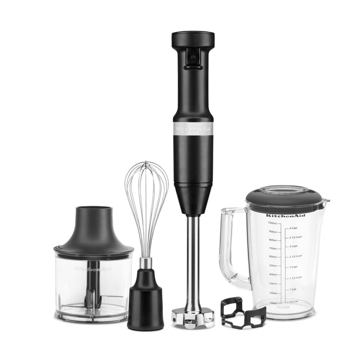 KitchenAid stavblender sæt - Black matte - KitchenAid