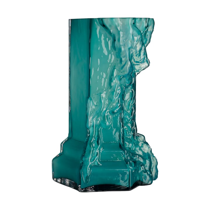 Rocky Baroque vase 35 cmm - Chrysocolla - Kosta Boda