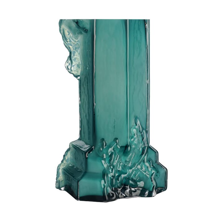 Rocky Baroque vase 35 cmm - Chrysocolla - Kosta Boda