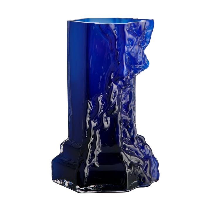 Rocky Baroque vase 35 cmm - Deep blue - Kosta Boda