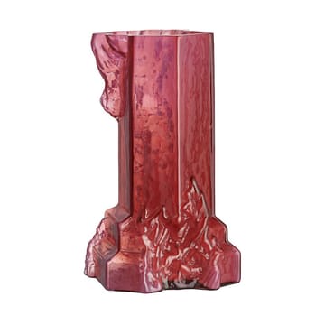 Rocky Baroque vase 35 cmm - Hot pink - Kosta Boda