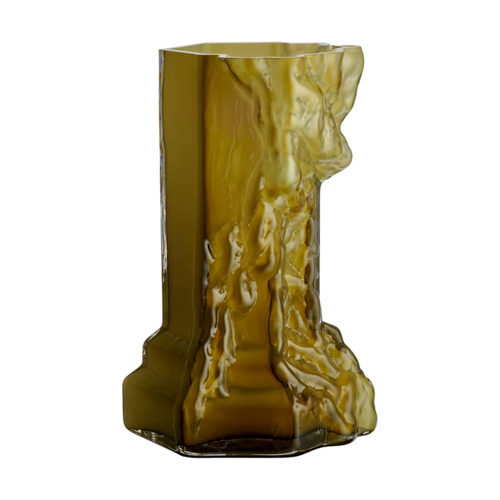 Rocky Baroque vase 35 cmm - Olive - Kosta Boda