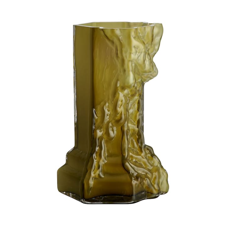 Rocky Baroque vase 35 cmm - Olive - Kosta Boda