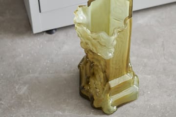 Rocky Baroque vase 35 cmm - Olive - Kosta Boda