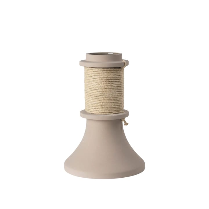 Rope vase 32,5 cm - Stentøjs-beige - Kristina Dam Studio