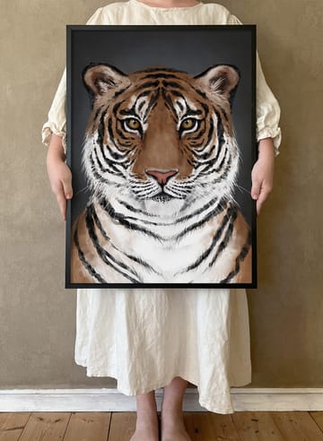 The Tiger plakat - 30x40 cm - Kunskapstavlan®