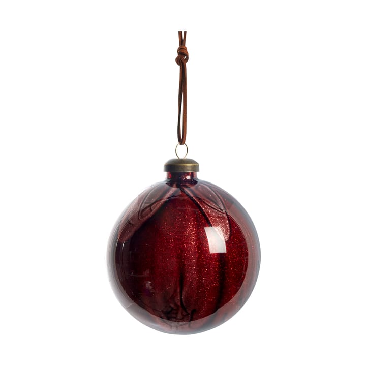 Nosille juletræskugle rund Ø10 cm - Pomegranate - Lene Bjerre