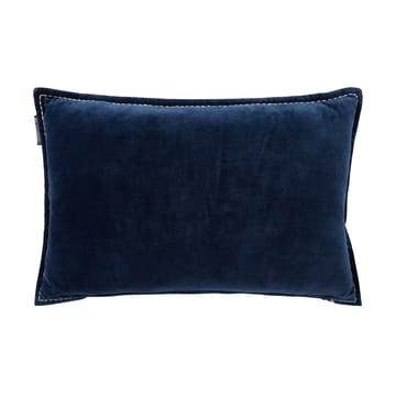 1993 Logo Organic Cotton Velvet pude 40x60 cm - Denim blue - Lexington