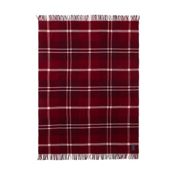 CheckedRecycled plaid 130x170 cm - Rød-hvid - Lexington