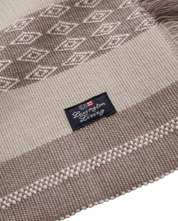 Jacquard Striped dækkeserviet 40x50 cm - Beige - Lexington