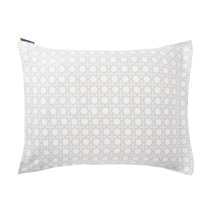 Rattan Printed pudebetræk 50x60 cm, White Lexington