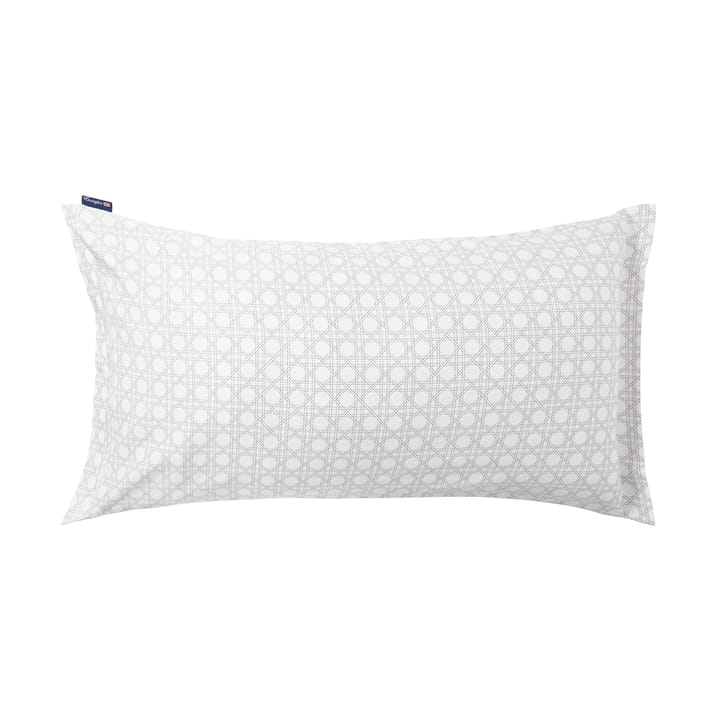 Rattan Printed pudebetræk 50x90 cm, White Lexington