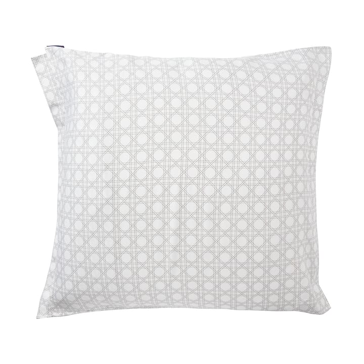 Rattan Printed pudebetræk 65x65 cm, White Lexington