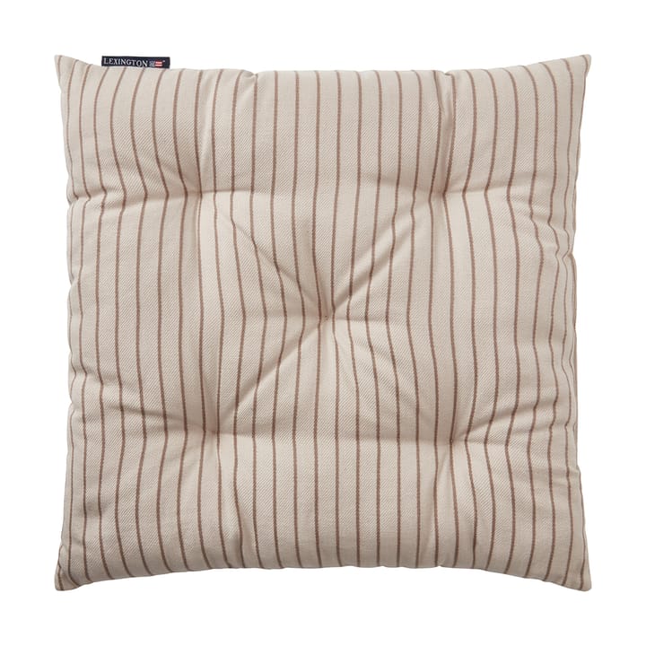 Striped Recycled Cotton hynde 40x40 cm, Beige Lexington