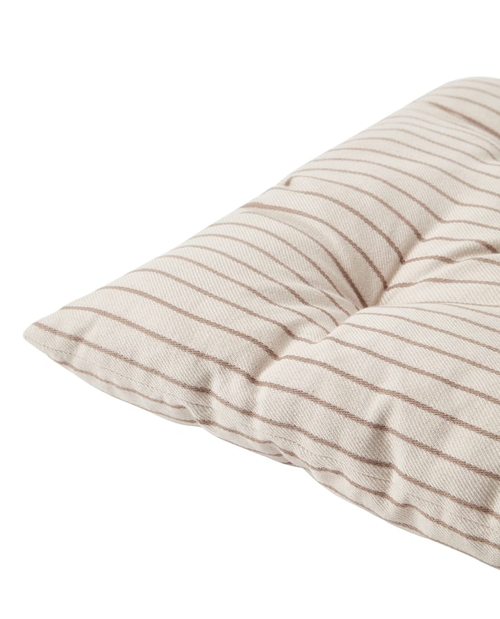 Striped Recycled Cotton hynde 40x40 cm, Beige Lexington