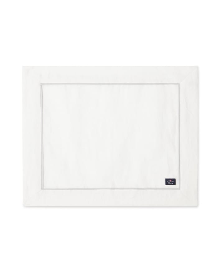 Tablet Twill 40x50 cm - Hvid - Lexington