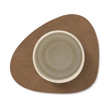 Curve Nupo coaster - Brown - LIND DNA