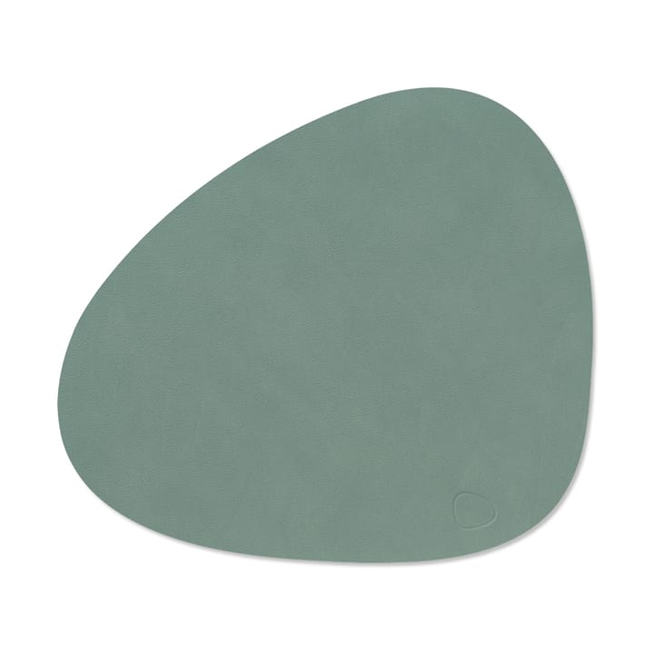 Nupo dækkeserviet curve M - Pastel green - LIND DNA