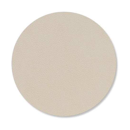 Serene coasters circle Ø10 cm - Cream - LIND DNA