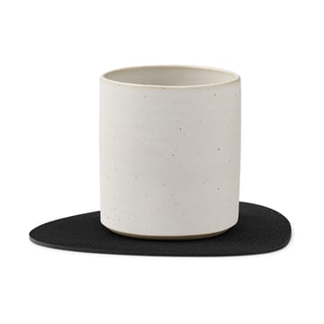 Serene coasters curve 11x13 cm - Black - LIND DNA