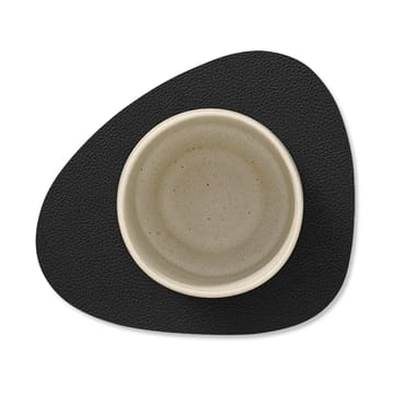 Serene coasters curve 11x13 cm - Black - LIND DNA