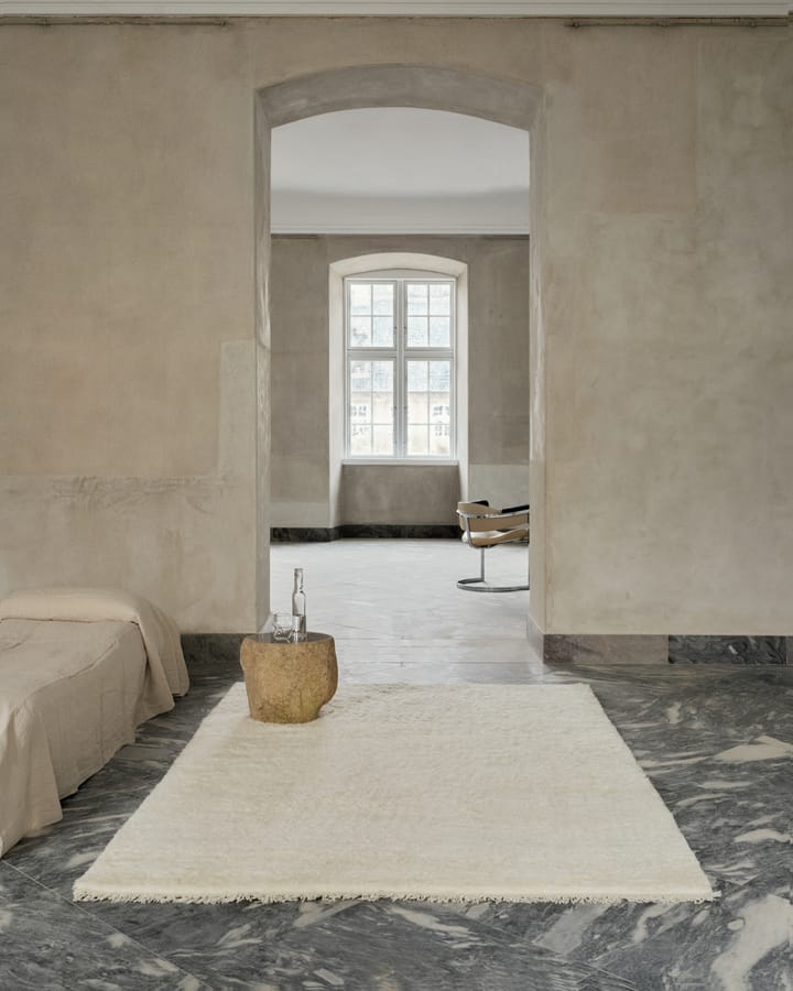 Soft Savannah uldtæppe - White, 170x240 cm - Linie Design