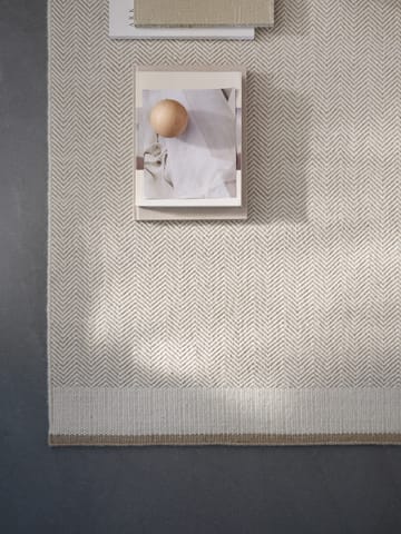 Stratum Echo uldtæppe - White, 170x240 cm - Linie Design