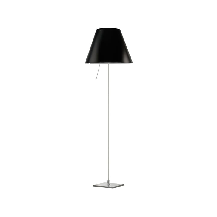 Costanza D13 t.i.f. gulvlampe - liquorice - Luceplan