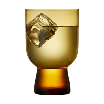 Sorrento vandglas 30 cl 4-pak - Amber - Lyngby Glas